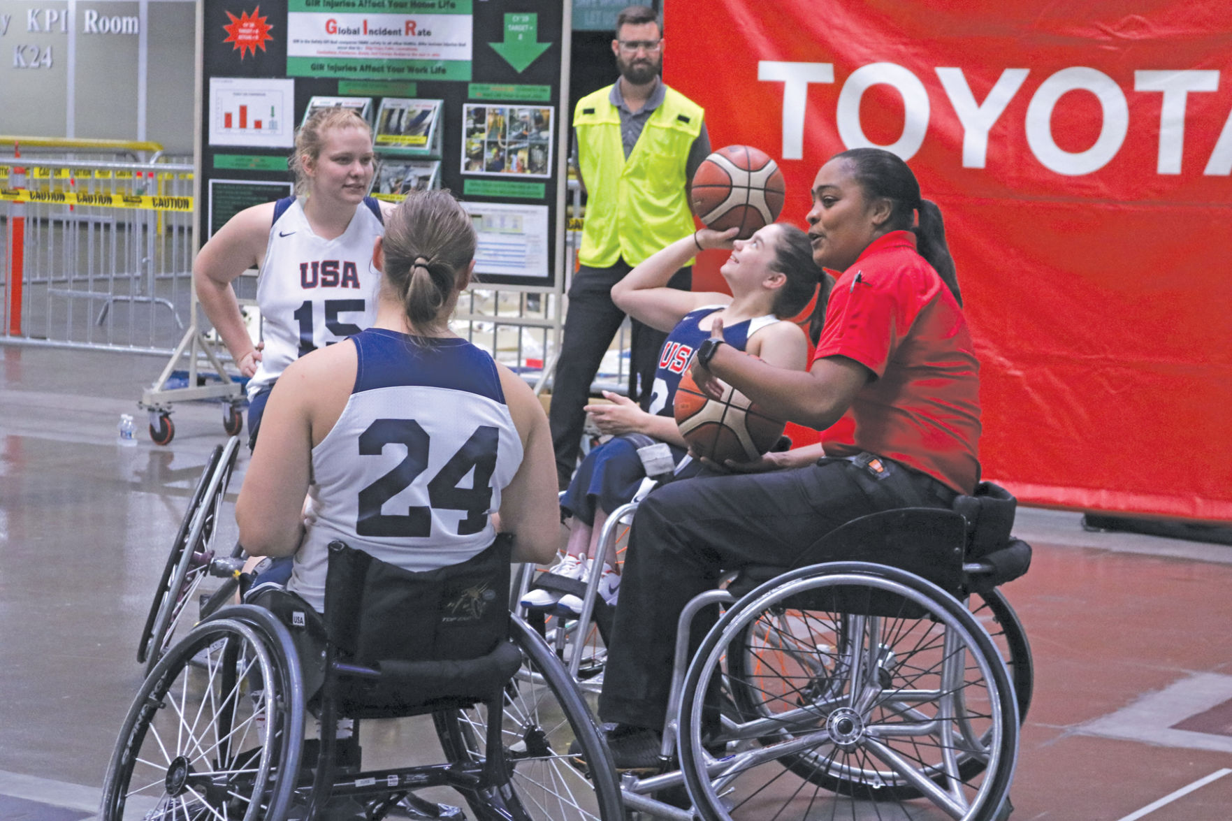 TMMK hosts brand of basketball without limits